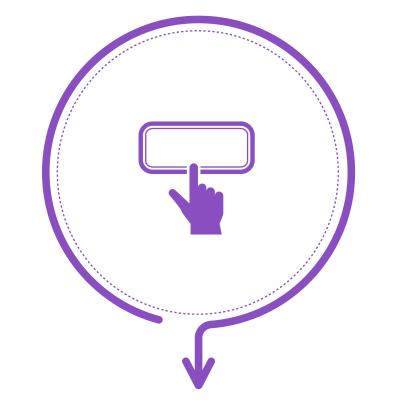 icon of a hand clicking a button