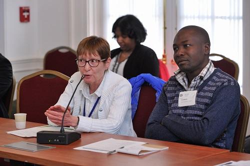 Dr. Nyangahu pictured with his PI, Dr. Michal Fried