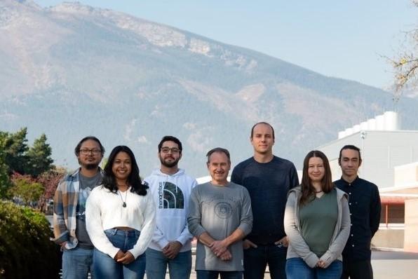 Tick-Pathogen Transmission Unit, 2024. Front Row (left to right): Jhenifer Nascimento da Silva, Postdoctoral Visiting Fellow; Chris Bosio, Microbiologist; Adéla Chlastáková, Postdoctoral Visiting Fellow. Back Row (left to right): Sazzad Mahmood, Postdoctoral Visiting Fellow; Lucas C. Sousa-Paula, Postdoctoral Visiting Fellow; Lucas Tirloni, Senior Investigator; Stephen Lu, Research Fellow.